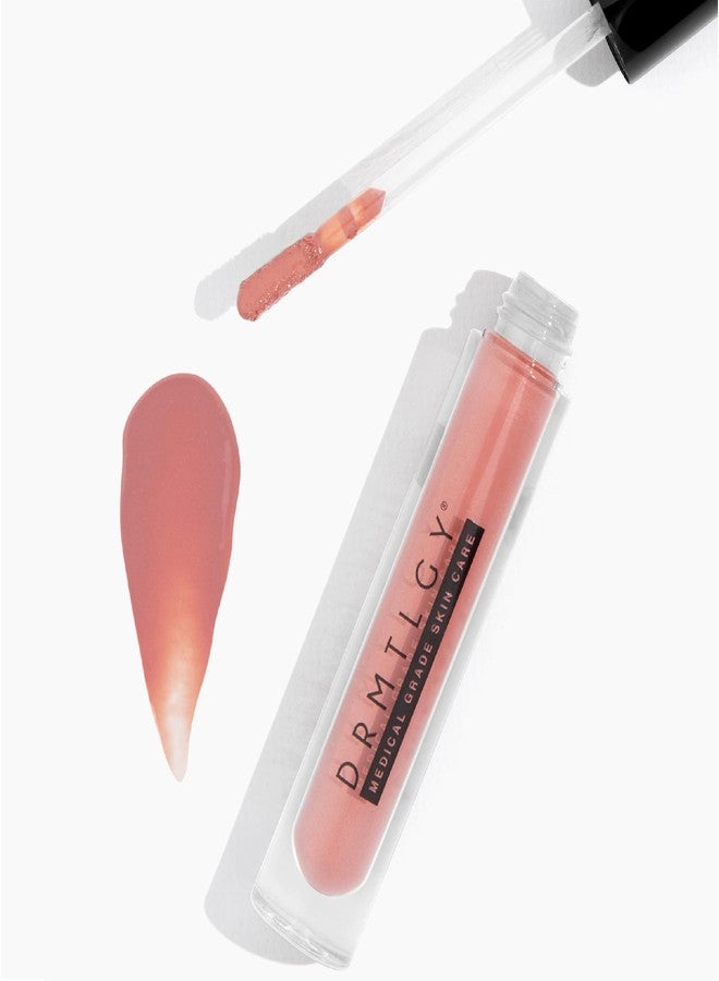 DRMTLGY Lip Silk SPF 40, Soft – Tinted Lip Balm & Lip Oil with Mineral Sunscreen, Hydrating Lip Care with SPF, Non-Sticky Lip Gloss for Women, Moisturizing Lip Tint, Skin Care Stick - Image 3